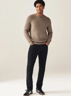 Noir uni - Lit 1 place - Skinny Fit Classic Jeans extensibles