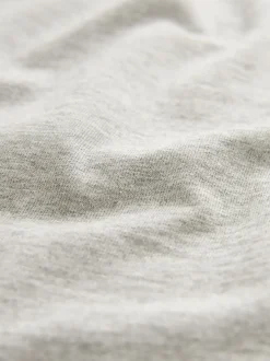 Noir/ardoise/Gris chiné/Blanc/bleu marine/Bleu - Slim Fit (Slim Fit) - Lot de t-shirts essentiels en coton 6