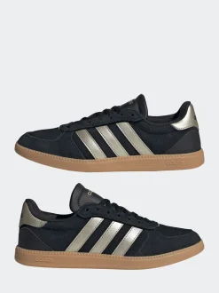 Noir/Argent - Adidas Breaknet Sleek Trainers