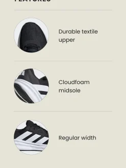 Noir/Blanc - Adidas Galaxy 7 Running Trainers