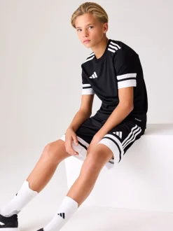 Noir/Blanc - adidas Squadra 25 Kids Shorts