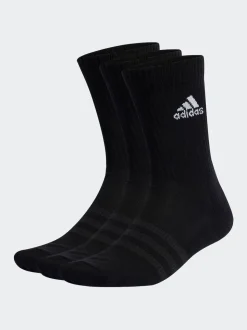 Noir/Blanc - Lot de 3 - Chaussettes adidas rembourrées