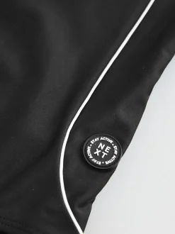 Noir/Blanc - Maillot de bain Racerback (3-16ans)