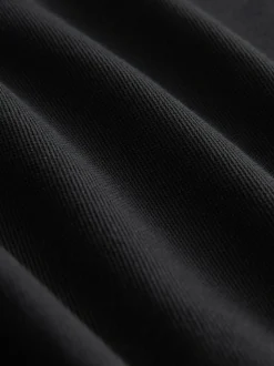 Noir/Blanc - Polo Fred Perry à manches doubles