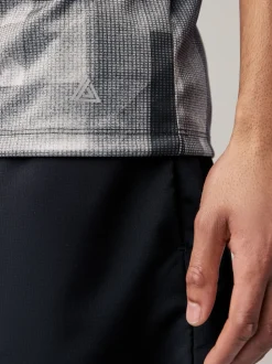 Noir/blanc - T-shirt d’entraînement imprimé Active Gym