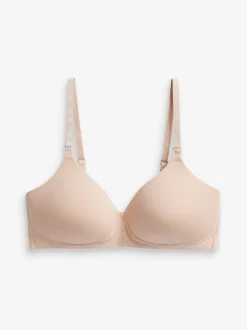 Noir/Blanc/Pastel Rose Nude - Lot de 3 Soutiens-gorge d’allaitement en coton Mélange Ultimate Comfort