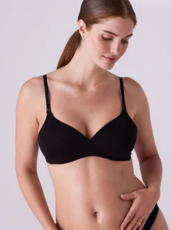 Noir/Blanc/Pastel Rose Nude - Lot de 3 Soutiens-gorge d’allaitement en coton Mélange Ultimate Comfort