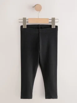 Noir/blanc/vert kaki - Lot de 5 leggings côtelés (3mois-7ans)