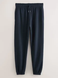 Noir/bleu marine - Ourlets resserrés - Brushback Heavyweight Open 2 Pack Joggings