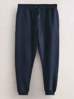 Noir/bleu marine Bleu/Gris - Lot de Survêtement en jersey coupe riche en coton 3