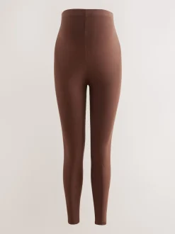 Noir/bleu marine Bleu/Marron - Lot de 3 leggings de maternité