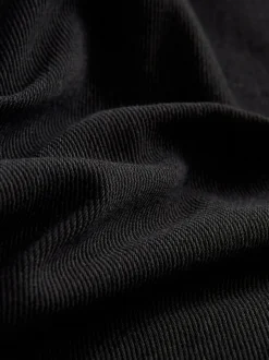 Noir/bleu rincé - Lot de 2 pantalons jambes larges en denim jersey