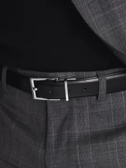 Noir/Brun - Ceinture Reiss Ricky en cuir Réversible