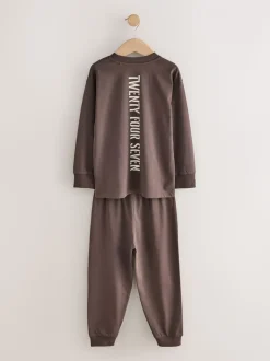 Noir/Brun - Lot de 3 pyjamas à jambes courtes (3-16ans) (3-16ans)