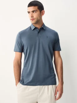 Noir/écru/bleu/vert/rose - Ajustement régulier - Polo en jersey Manches courtes 5 Pack