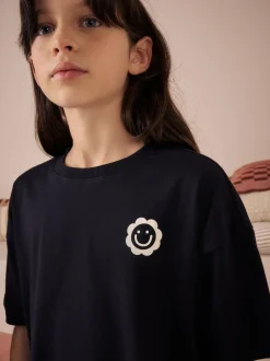 Noir/Ecru - Lot de 2Joggings pyjama (3-16ans)