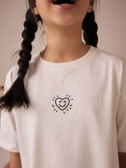 Noir/Ecru - Lot de 2Joggings pyjama (3-16ans)