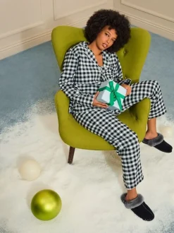 Noir/Gris - Chaussons UGG Scuffette All