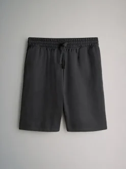 Noir/Gris - Lot de 3 shorts de survêtement The Set coupe décontractée