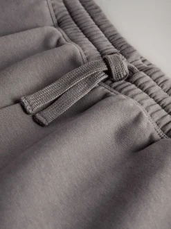 Noir/Gris - Lot de 3 shorts de survêtement The Set coupe décontractée