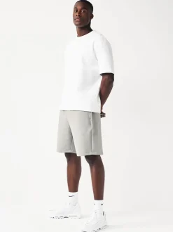 Noir/Gris - Lot de 2 shorts en jersey à poche zippée