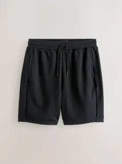 Noir/Gris - Lot de 2 shorts en jersey à poche zippée