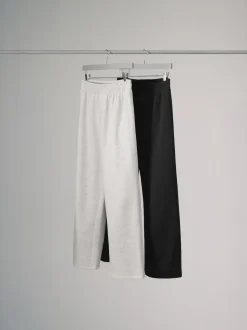 Noir/Gris - The Set Joggings amples 2 Lot