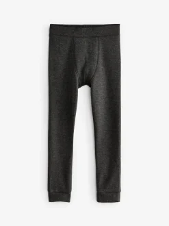 Noir/gris anthracite - Lot de 2 leggings thermiques (2-16ans)