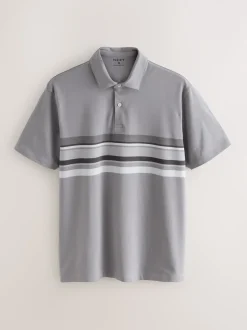 Noir/Gris/Neutre - Polo en jersey Manches courtes 3 Pack