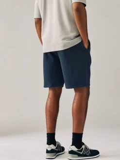 Noir/Marine - Short en jersey en tissu doux 2 Lot