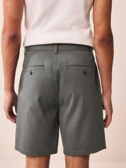 Noir/Marine/Charbon - Ajustement droit - Short chino extensible 3 Pack