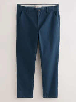 Noir/Marine/Pierre/Bleu - Pantalon chino slim extensible 4 Pack