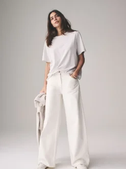 Noir/marron/taupe/rose/rose clair/Cream/blanc - The Set lot de 7 t-shirts essentiels