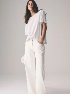 Noir/marron/taupe/rose/rose clair/Cream/blanc - The Set lot de 7 t-shirts essentiels