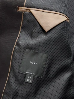 Noir/Or - Ajustement régulier - Blazer en velours à motifs