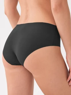 Noir/praline nude/chocolat nude - Lot 3 culottes invisibles et confortables