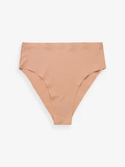 Noir/praline nude/chocolat nude - Lot 3 culottes invisibles et confortables