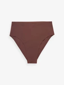 Noir/praline nude/chocolat nude - Lot 3 culottes invisibles et confortables