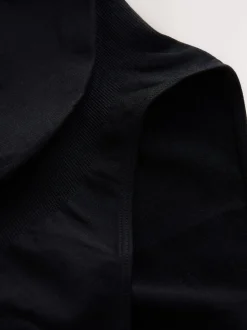 Noir/Rose - Lot de 2 culottes courtes de grossesse