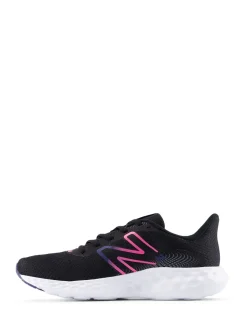 Noir/Rose - New Balance Womens 411 Trainers