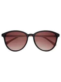 Noir/Rose - Ted Baker Lunettes de soleil classiques pour les yeux ronds