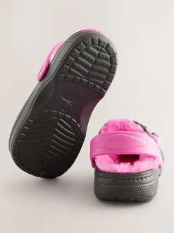 Noir/rose Spooky - Sabots chaussons