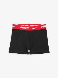 Noir/Rouge - Lot de 3 boxers Nike garçon