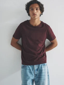 Noir/vert/rouge/blanc - The Set lot de 7 t-shirts en coton à manches courtes