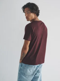 Noir/vert/rouge/blanc - The Set lot de 7 t-shirts en coton à manches courtes