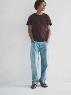 Noir/vert/rouge/blanc - The Set lot de 7 t-shirts en coton à manches courtes