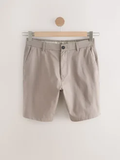 Noir/vintage bleu/blanc/champignon - Ajustement droit - Short chino extensible 4 Pack