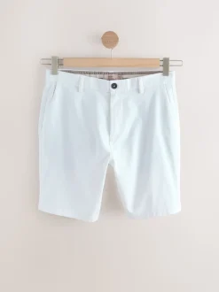 Noir/vintage bleu/blanc/champignon - Ajustement droit - Short chino extensible 4 Pack