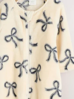 Nœud - Dors-bien en polaire pour bébé