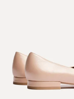 Nude - Linzi Orian Ballet à bout pointu Chaussures plates